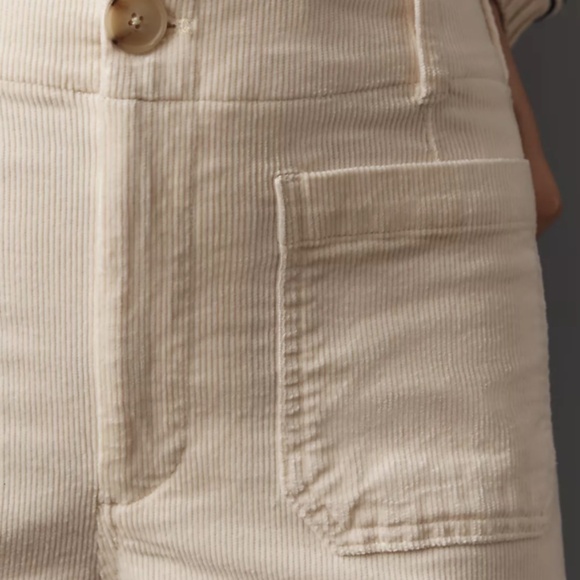Anthropologie The Colette Corduroy Crop Wide-Leg Pants by Maeve 27 - Picture 13 of 16